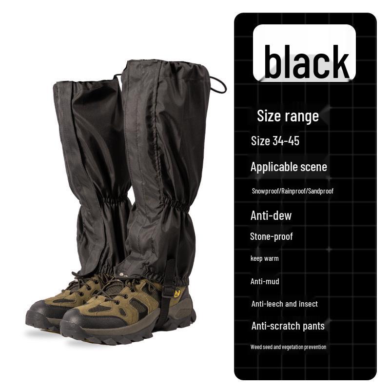 Уличные леггинсы от царапин для походов по снегу и пустыне с молнией и песочницей на липучке One Size